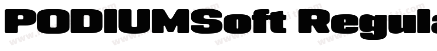 PODIUMSoft Regular字体转换